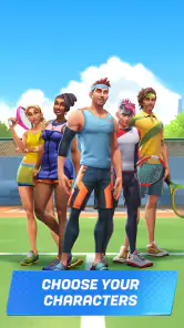 Tennis Clash: Juego JvJ screenshot