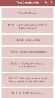 Test de Constitución Española screenshot 3