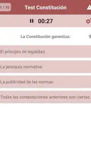 Test de Constitución Española screenshot 5