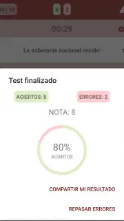 Test de Constitución Española screenshot 7