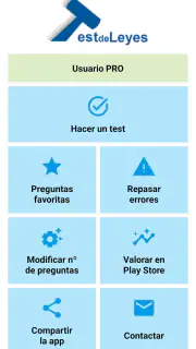 Test de Leyes para oposiciones screenshot 1