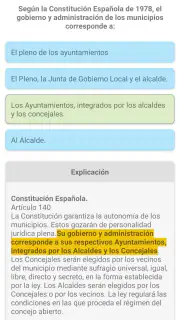 Test de Leyes para oposiciones screenshot 6