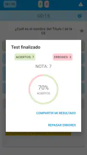 Test de Leyes para oposiciones screenshot 8