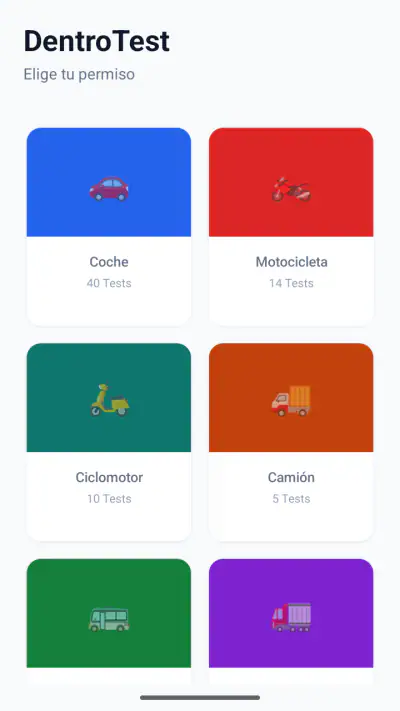 Test DGT 2026 Autoescuela screenshot 1