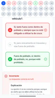 Test DGT 2026 Autoescuela screenshot 5