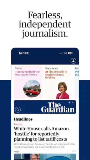The Guardian - UK & World News screenshot 1