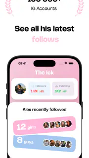 The Ick: Recent Follow Tracker screenshot 1