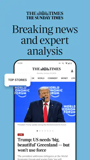The Times: UK & World News screenshot 1