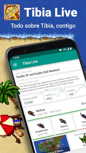 Tibia Live - Promoted Fansite screenshot 1