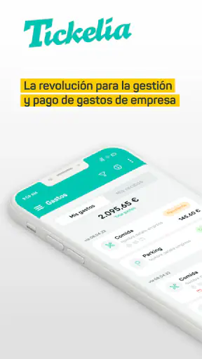 Tickelia - Notas de gastos screenshot 1