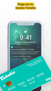 Tickelia - Notas de gastos screenshot 5