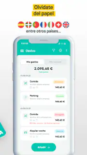 Tickelia - Notas de gastos screenshot 6