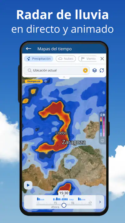 tiempo.es: Radar de Tiempo screenshot 1