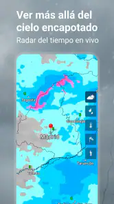 Tiempo & Radar: alarma lluvia screenshot