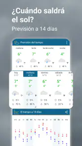 Tiempo & Radar: alarma lluvia screenshot