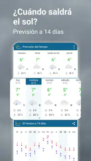 Tiempo & Radar: alarma lluvia screenshot 2
