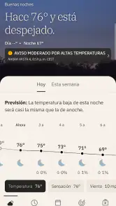 Tiempo - The Weather Channel screenshot