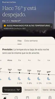 Tiempo - The Weather Channel screenshot 1