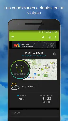 Tiempo- Weather Underground screenshot 1