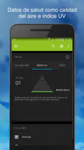 Tiempo- Weather Underground screenshot