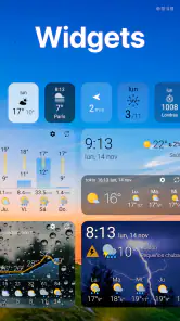 Tiempo y widget - Weawow screenshot