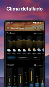 Tiempo y widget - Weawow screenshot