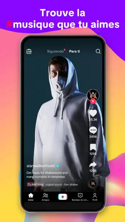 TikTok: videos, LIVEs, música screenshot 1