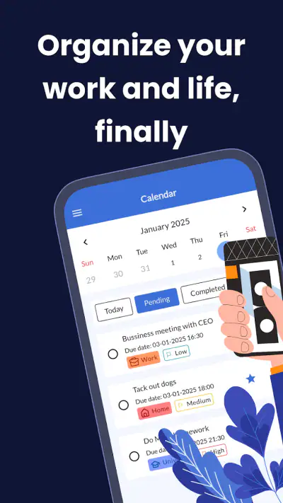 ToDo List - Planner & Calendar screenshot 1