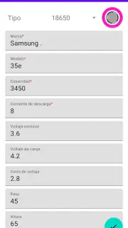 TodoBaterias Calculadora screenshot 5
