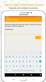 TokApp School: Comunicación screenshot 8