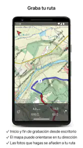Topo GPS screenshot