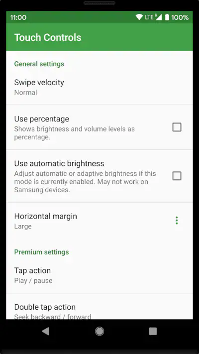 Touch Controls screenshot 1