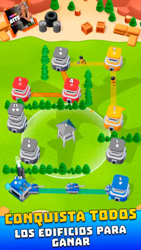 Tower War - Estrategia militar screenshot 1