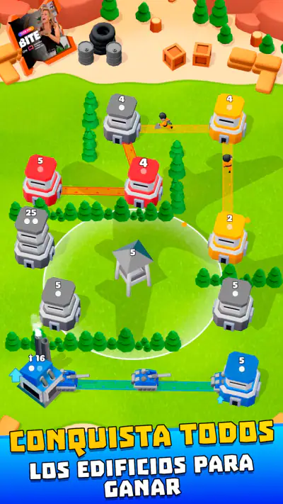 Tower War - Estrategia militar screenshot 1