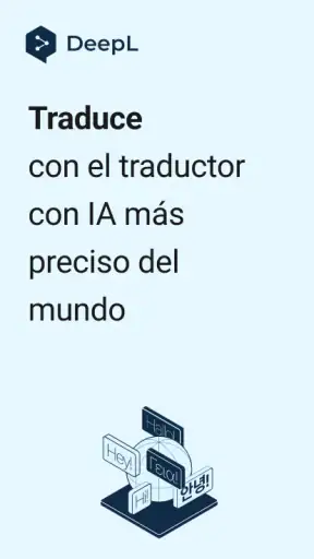 Traductor de DeepL screenshot 1