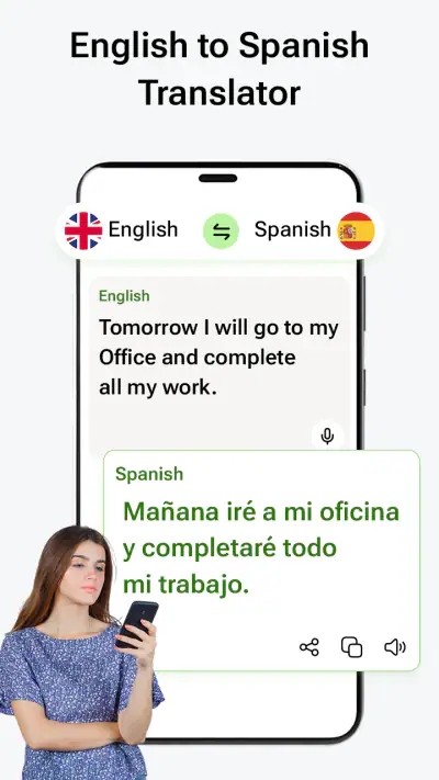 Traductor Español Inglés screenshot 1