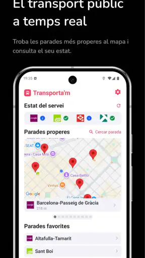 Transporta'm screenshot 1