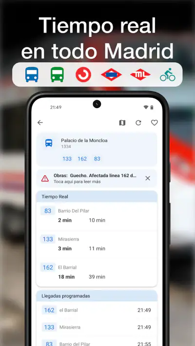 Transporte Madrid - Bus Abono screenshot 1