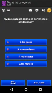 Trivial Quiz Español Preguntas screenshot 2