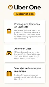 Uber Eats: Comida a domicilio screenshot