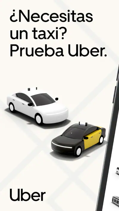 Uber - Viajes en taxi y más screenshot 1