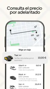 Uber - Viajes en taxi y más screenshot