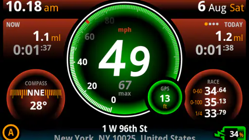 Ulysse Speedometer Pro screenshot 5