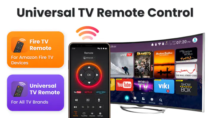 Universal TV Remote Control screenshot 1