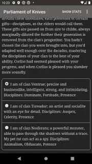 Vampire — Parliament of Knives screenshot 5