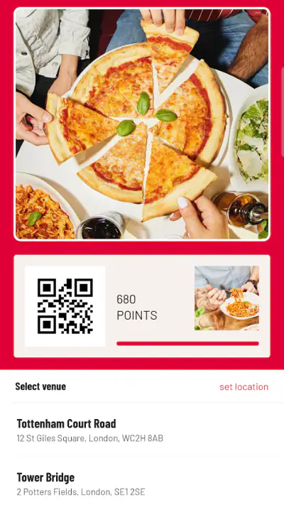 Vapiano Lovers UK screenshot 1