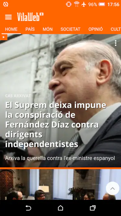 VilaWeb screenshot 1