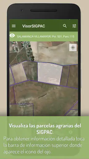 VisorSIGPAC - Libreta de campo screenshot 1