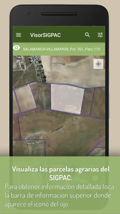 VisorSIGPAC - Libreta de campo screenshot 1
