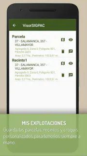 VisorSIGPAC - Libreta de campo screenshot 5